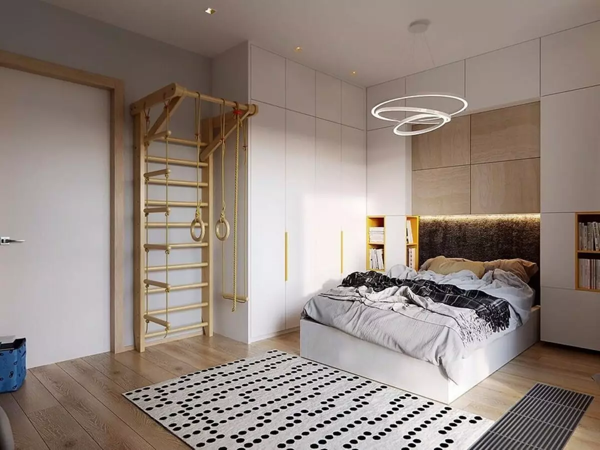 Apartamento en estilo escandinavo: 70 exemplos de deseño inspirado 9227_133