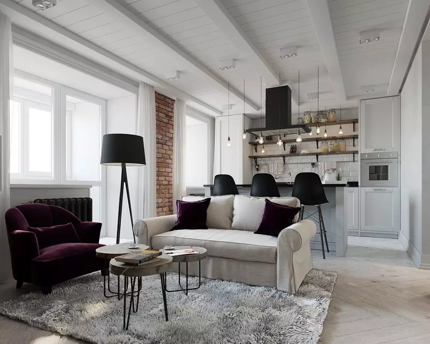 Διαμέρισμα σε Σκανδιναβικό Στυλ: 70 Εμπνευσμένα Παραδείγματα Σχεδιασμού 9227_148