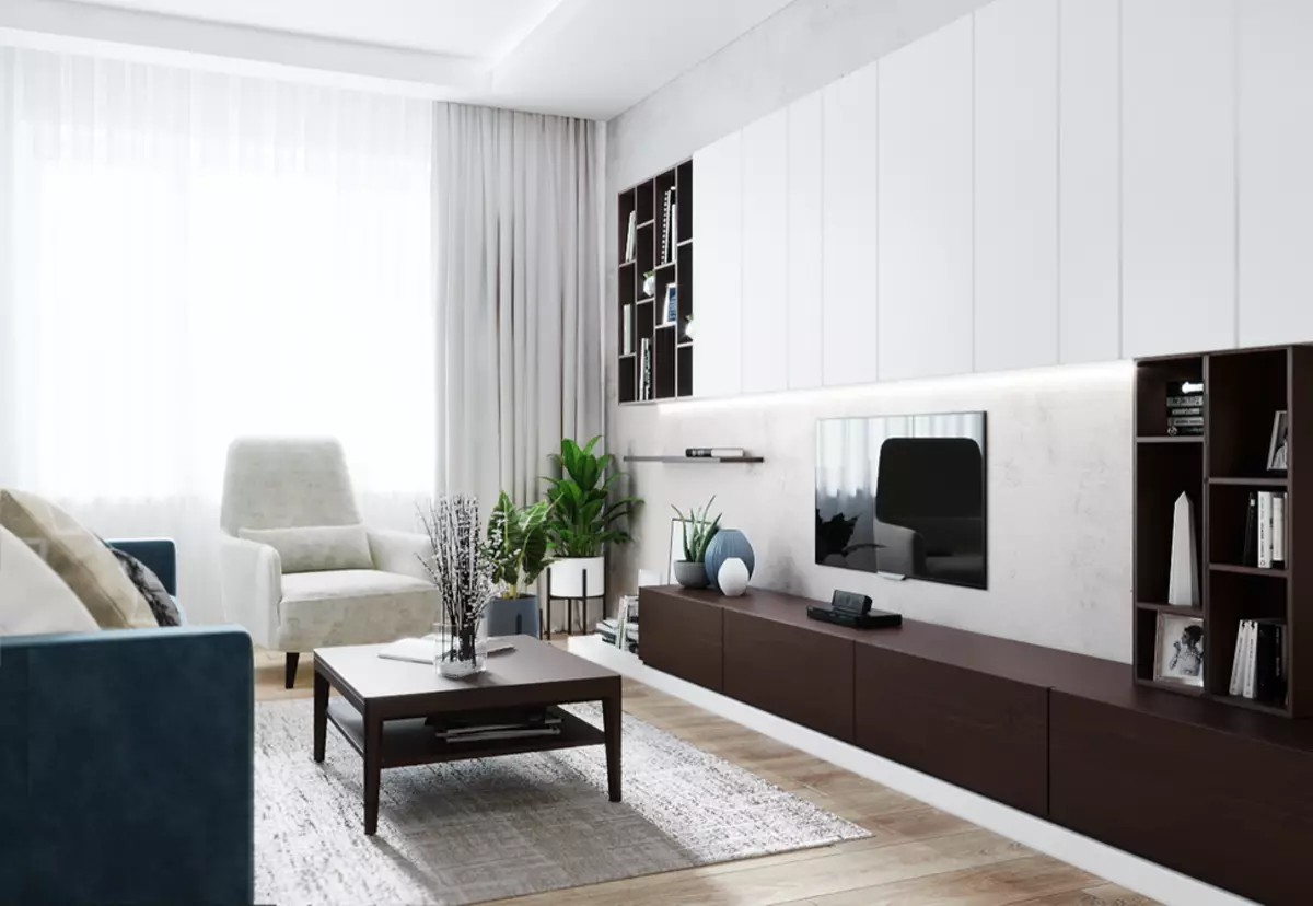 Appartement en style scandinave: 70 exemples de conception inspirante 9227_18