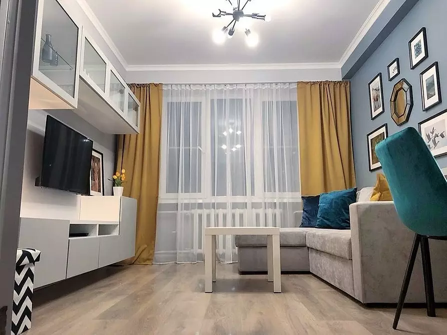 Apartament në stilin skandinav: 70 shembuj të dizajnit frymëzues 9227_19