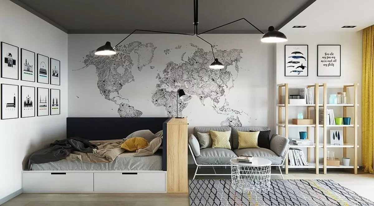 Apartemen di gaya skandinavia: 70 conto desain inspirasi