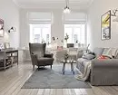 Apartman u skandinavskom stilu: 70 Primjeri inspirativnog dizajna 9227_30