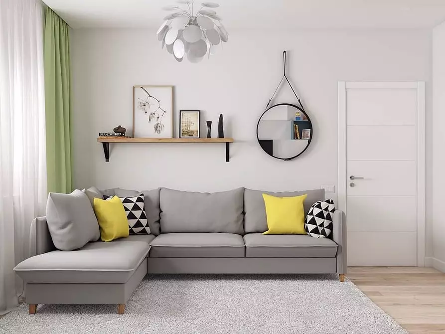 Διαμέρισμα σε Σκανδιναβικό Στυλ: 70 Εμπνευσμένα Παραδείγματα Σχεδιασμού 9227_86