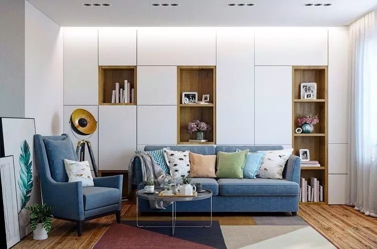 Apartamento en estilo escandinavo: 70 exemplos de deseño inspirado 9227_87