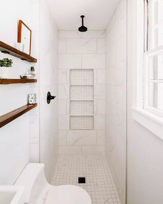 So legen Sie alles, was Sie brauchen, in einem winzigen Badezimmer: 13 Praktische Ideen 9237_21