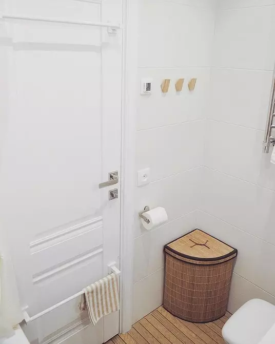 So legen Sie alles, was Sie brauchen, in einem winzigen Badezimmer: 13 Praktische Ideen 9237_70