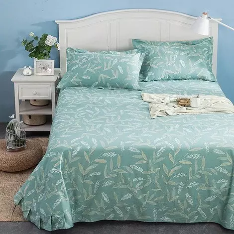 Bir sebze desenli yatak çarşafları