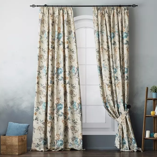 Provence Curtains: 40 ideas for interior design 9314_64