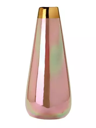 Vase de couleur décorée