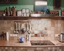 Stolnjak s pločicama na kuhinji s vlastitim rukama: korak-po-korak upute i primjeri za inspiraciju 9352_43