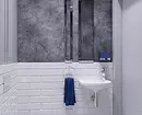 Gốm không dễ dàng: 60 ý tưởng thiết kế để sử dụng gạch trong nhà vệ sinh 9369_101