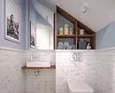 Seramik bukan mudah: 60 idea reka bentuk untuk menggunakan jubin di dalam tandas 9369_106