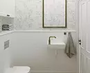Seramik bukan mudah: 60 idea reka bentuk untuk menggunakan jubin di dalam tandas 9369_120