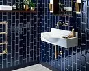 गैर-आसान सिरेमिक: शौचालय में टाइल्स का उपयोग करने के लिए 60 डिजाइन विचार 9369_17