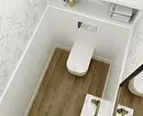 Неалажна керамика: 60 ​​идеја за дизајн за употребу плочица у тоалету 9369_33