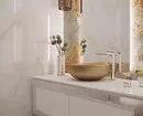 Μη εύκολη κεραμική: 60 Ιδέες σχεδιασμού για τη χρήση πλακιδίων στην τουαλέτα 9369_48