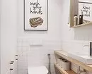 गैर-सजिलो सिरमिक्स: शौचालयमा टाइलहरू प्रयोगको लागि 600 डिजाइन विचारहरू 9369_68