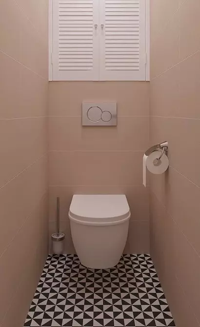 Qeramikë jo të lehtë: 60 ide të projektimit për përdorimin e pllakave në tualet 9369_79