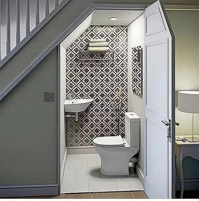 سرامیک غیر آسان: 60 ایده طراحی برای استفاده از کاشی در توالت 9369_91