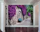 Τοιχογραφία για το διάδρομο και το διάδρομο: 45 σύγχρονες ιδέες σχεδιαστών 9473_53