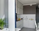 Odnushka روشن با آشپزخانه های جداگانه، اتاق نشیمن و اتاق خواب 9475_19