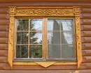 木造住宅の窓の上の彫刻性プラットバンド：Maternitymとインストールしてください 9481_33