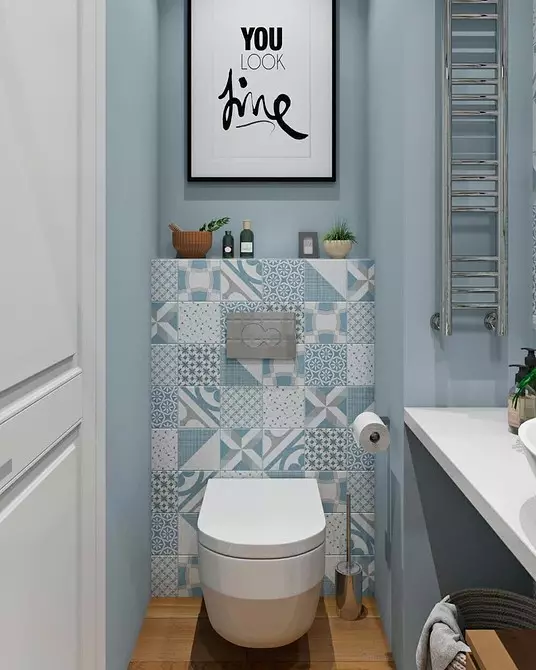 Não só branco: 12 exemplos de banheiros brilhantes 9491_25