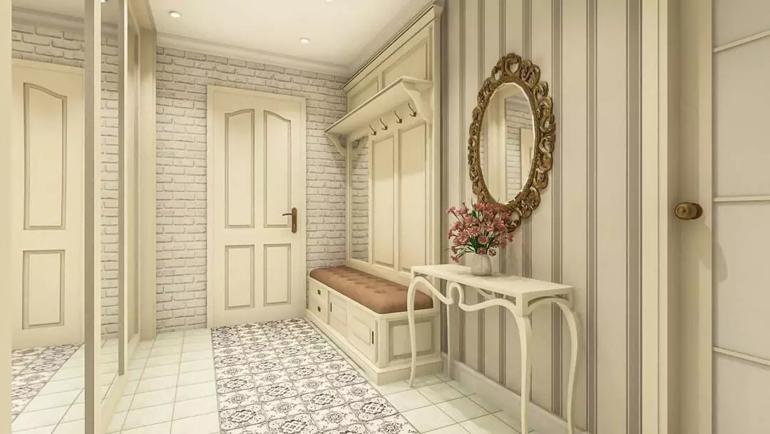 Tạo một nội thất của hành lang theo phong cách của Provence: Làm thế nào để làm mọi thứ đúng 9503_6