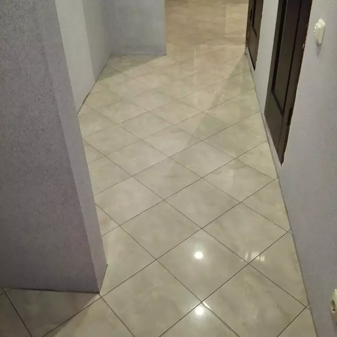 Kumaha carana milih ubin di lantai pikeun dapur sareng koridor pikeun zoning atanapi asosiasi 9565_38