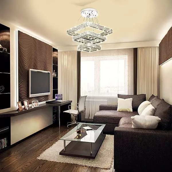 Ke li-chandeliers tse loketseng li-siling tse otlolohileng: Khetha ka nepo 9574_46