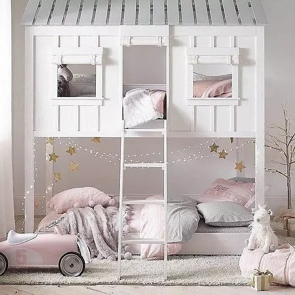 تختخواب خانه با دستان خود: نقاشی ها و طرح ها برای ایجاد یک افسانه 