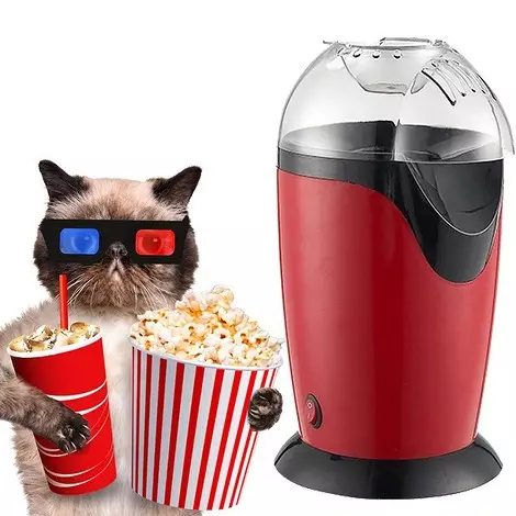 Popcorn cooking device