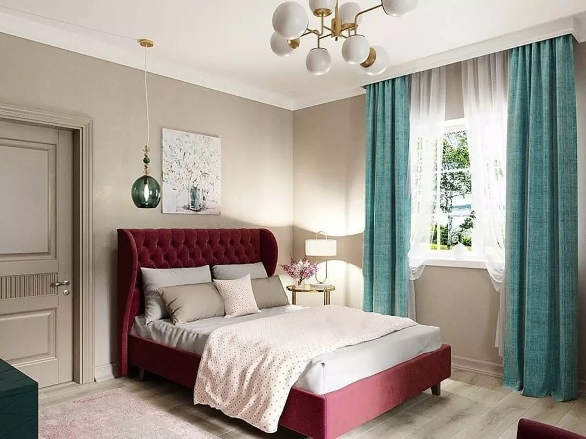 Kako odabrati luster u spavaćoj sobi: 5 savjeta za one koji žele organizirati sobu pravo 9638_23