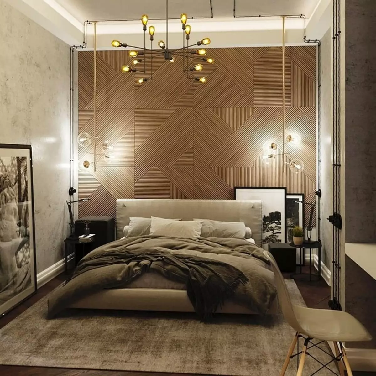 Come scegliere un lampadario in camera da letto: 5 consigli per coloro che vogliono organizzare una stanza giusta 9638_29
