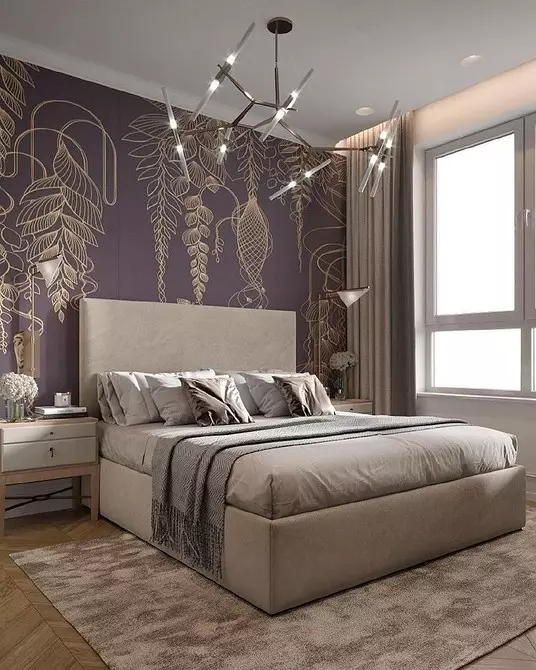 Kuidas valida lühter magamistoas: 5 näpunäiteid neile, kes soovivad korraldada ruumi 9638_46