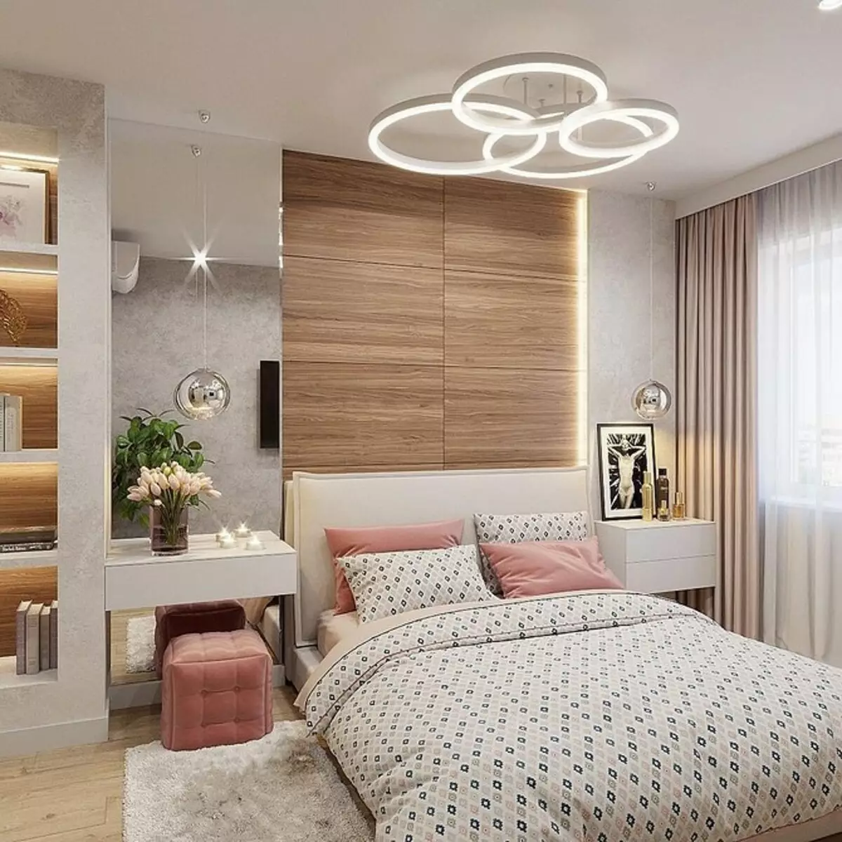 Come scegliere un lampadario in camera da letto: 5 consigli per coloro che vogliono organizzare una stanza giusta 9638_7
