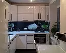 מתיחה תקרה עיצוב במטבח: 40 אפשרויות מודרניות 9666_77