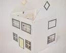 Making a puppet house from the box with your own hands: Instructions for creating an unusual decor 9712_17