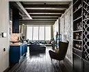 Loft brutal con vistas á cidade de Moscova 9736_13