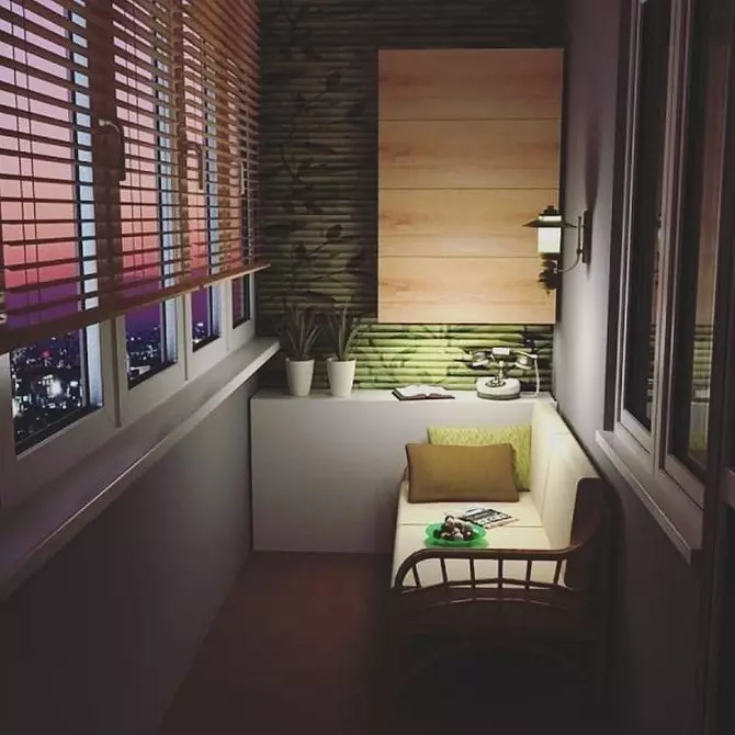 Záclony v kuchyni s balkonem: 14 možností designu 9760_113