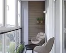 Балкон белән кухнядагы пәрдәләр: 14 Дизайн вариантлары 9760_122