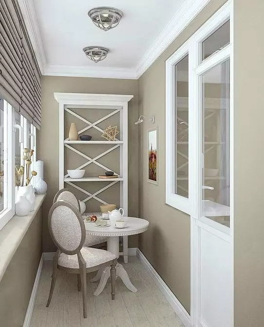 Завесе у кухињи са балконом: 14 опција дизајна 9760_134