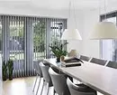 Tirai di dapur dengan balkon: 14 opsi desain 9760_50