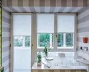 Завеси в кухнята с балкон: 14 дизайнерски опции 9760_56