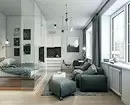 Tùy chọn tham khảo 2 phòng Khrushchevka: phương pháp tốt nhất và hình ảnh của nội thất thực sự 9770_17