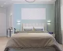 寝室のインテリアのターコイズ色の色：写真と70の新鮮なアイデア 9773_17