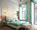 Тюркоазен цвят в спалнята Интериор: 70 нови идеи със снимки 9773_4
