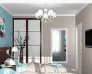 Warna pirus dalam interior kamar tidur: 70 ide segar dengan foto 9773_50