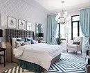 Màu ngọc lam trong nội thất phòng ngủ: 70 ý tưởng mới với hình ảnh 9773_56
