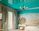 Тиркизна боја во внатрешноста на спалната соба: 70 свежи идеи со фотографии 9773_59